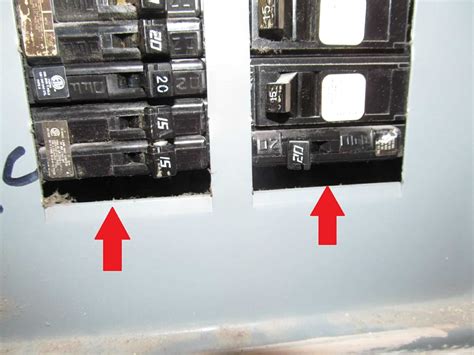 knockouts missing in electrical panels